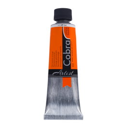 Cobra Cobra Artist Color Al Óleo Miscible Con Agua Anaranjado Permanente 266 150 ml