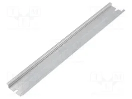 FIBOX Carril DIN TS35 de acero zinc 265mm x 35mm