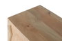 Giner y Colomer Aparador de Madera de Mango con 4 Puertas, Color Natural, Diseño Artesanal