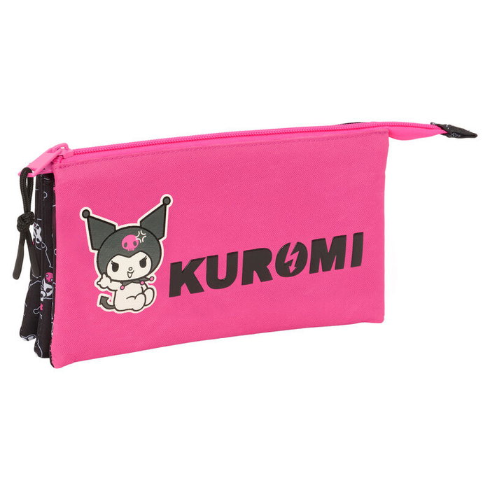 Safta Portatodo Triple Kuromi Hello Kitty Safta Portatodo Triple Kuromi Hello Kitty
