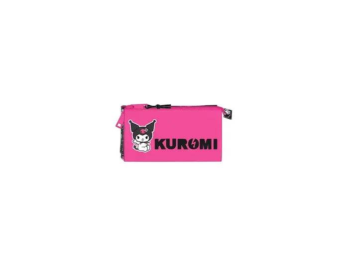 Safta Portatodo Triple Kuromi Hello Kitty Safta Portatodo Triple Kuromi Hello Kitty