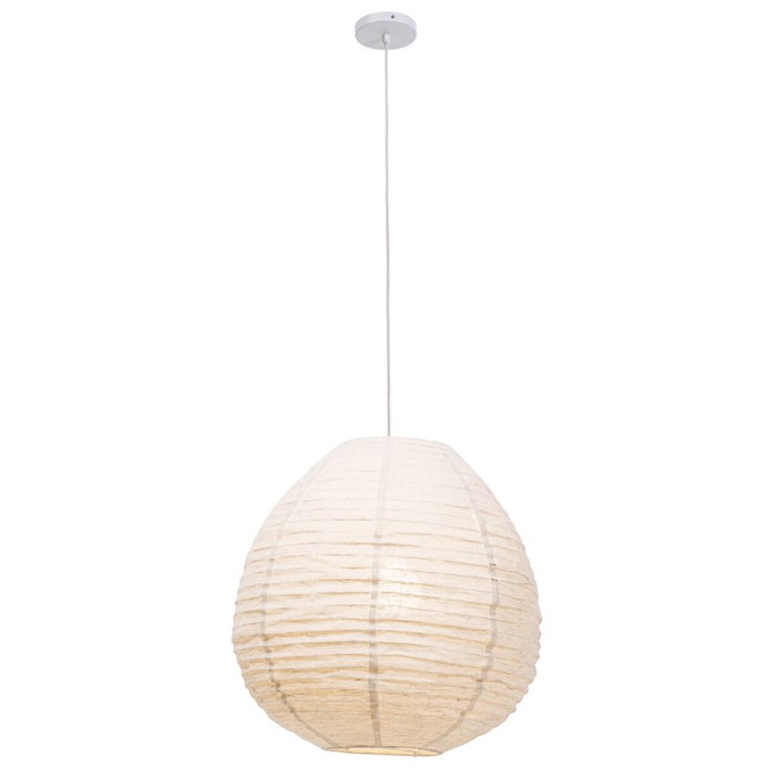 DKD Home Decor Lámpara de Techo de Yute 55x55x60 Natural Crudo
