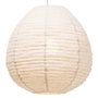 DKD Home Decor Lámpara de Techo de Yute 55x55x60 Natural Crudo