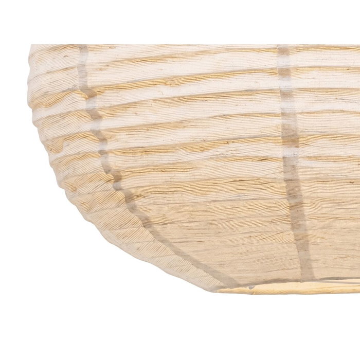 DKD Home Decor Lámpara de Techo de Yute 55x55x60 Natural Crudo