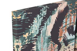 DKD Home Decor Cuadro Colonial Naranja Verde 100 x 140 cm Set de 3