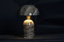 DKD Home Decor Lámpara de Sobremesa Metal Seta Surtido