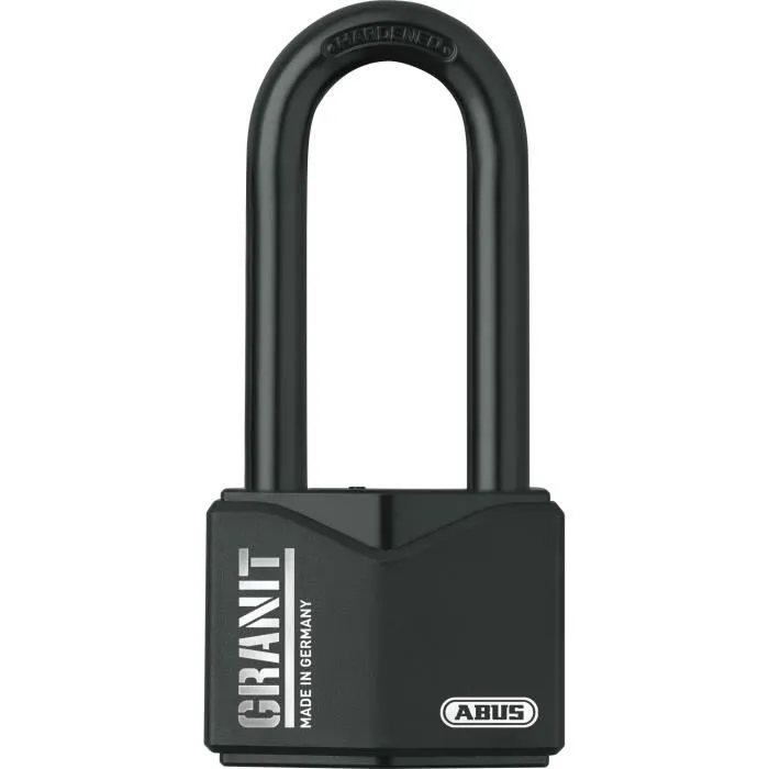 Abus Candado Granit Plus de acero endurecido con arco largo 75 mm - 12088 Abus Candado Granit Plus de acero endurecido con arco largo 75 mm - 12088