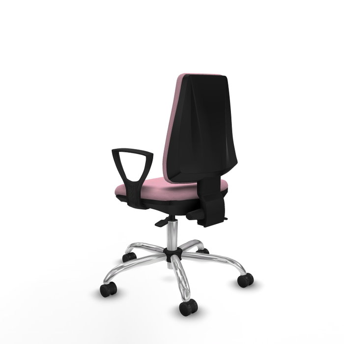PIQUERAS Y CRESPO Silla de oficina Elche Rosa con mecanismo Asincro PIQUERAS Y CRESPO Silla de oficina Elche Rosa con mecanismo Asincro