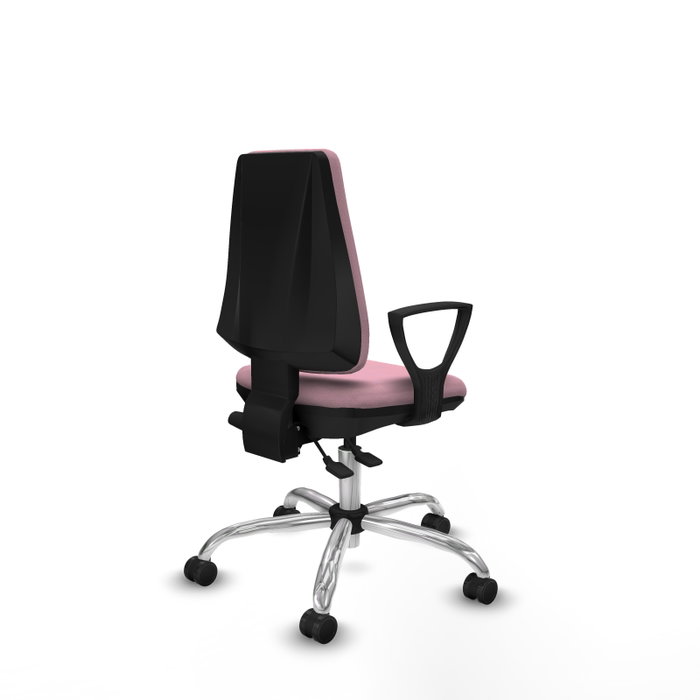 PIQUERAS Y CRESPO Silla de oficina Elche Rosa con mecanismo Asincro PIQUERAS Y CRESPO Silla de oficina Elche Rosa con mecanismo Asincro