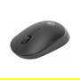 MANHATTAN Performance III - Ratón óptico inalámbrico 2.4 GHz, 1000 dpi, ambidiestro, 3 botones + rueda, color negro, receptor nano USB