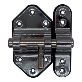 Pestillo de puerta EDM 85532 Plateado 50 mm Reforzado