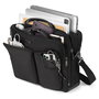 Dicota D3250801 Top Traveller SEVEN Maletín de Poliéster Reciclado para Portátiles de 12-14 Pulgadas (35,6 cm) Negro - Universal