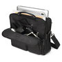 Dicota D3250801 Top Traveller SEVEN Maletín de Poliéster Reciclado para Portátiles de 12-14 Pulgadas (35,6 cm) Negro - Universal