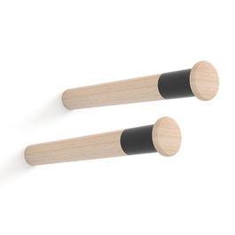 Rei Soporte Fijo Bicicleta Madera Haya Lacado MT 310 2 Unidades 31cm 15kg