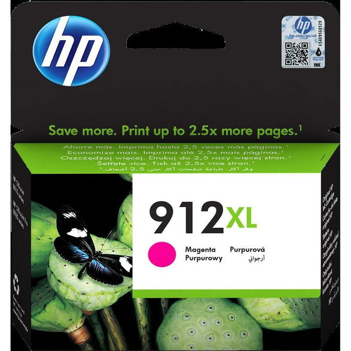 Cartucho de Tinta Original HP 912XL Magenta (60 unidades)