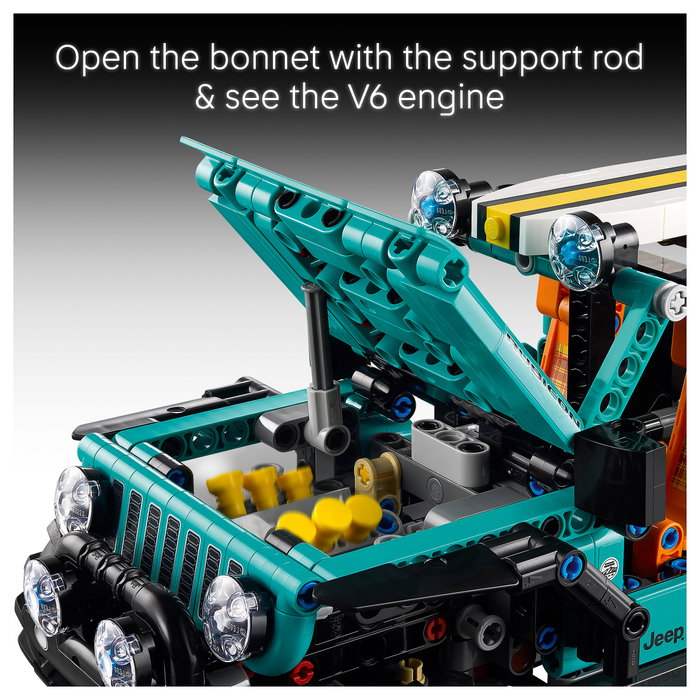 LEGO Technic SUV Jeep Wrangler Rubicon 42227