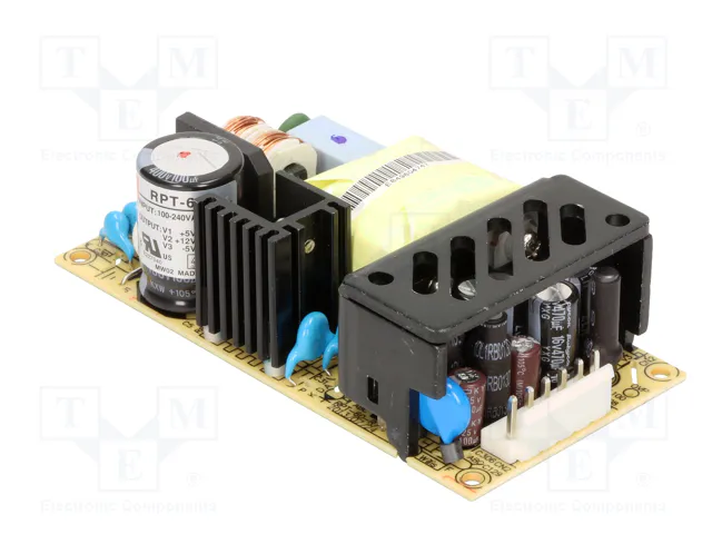 MEAN WELL RPT-60A Fuente de alimentación de impulso abierta 46,5W MEAN WELL RPT-60A Fuente de alimentación de impulso abierta 46,5W