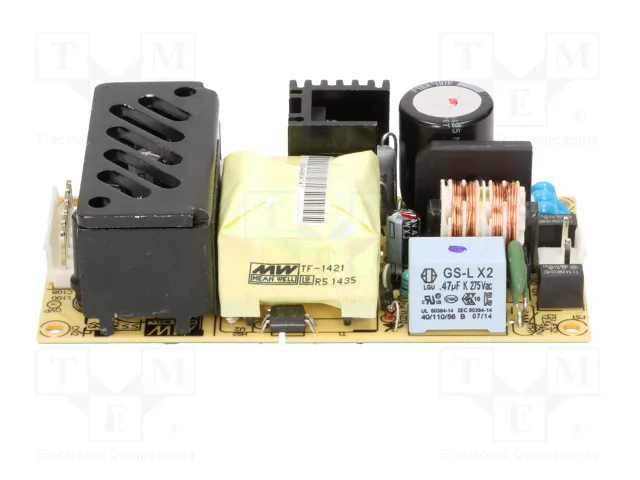 MEAN WELL RPT-60A Fuente de alimentación de impulso abierta 46,5W MEAN WELL RPT-60A Fuente de alimentación de impulso abierta 46,5W