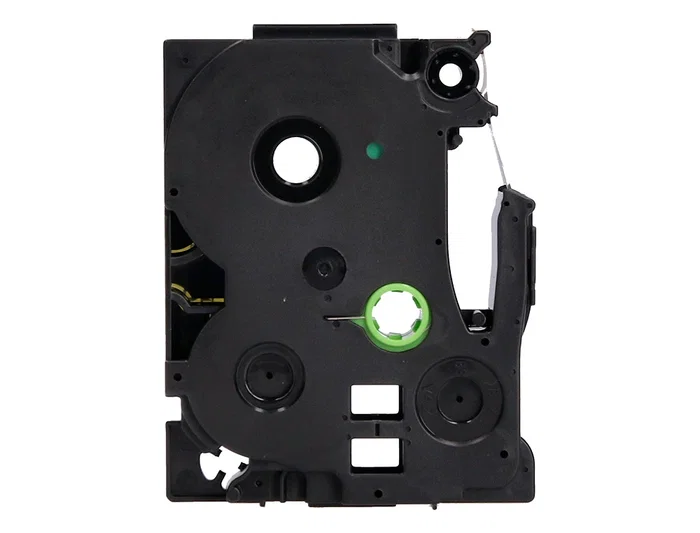 Q-connect Cinta TZE-631 para Rotuladoras Brother, 12 mm Amarillo y Negro, 8 m