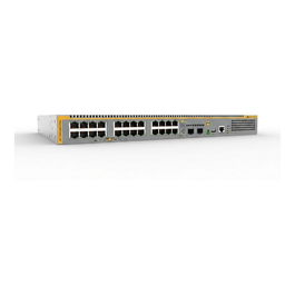 Allied Telesis Switch gestionado Lite Layer 3 Multi-Gigabit 24 puertos 10/100M/1/2.5/5G PoE++ 2 puertos SFP+ cable EU