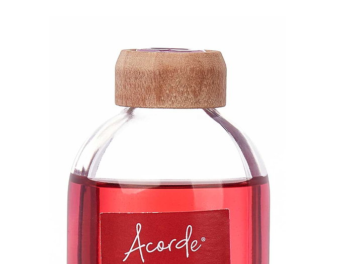 Acorde Set Mikado 100ml Vela 30h Frutos Rojos Dimensiones 19x15x7cm (Set de 6)