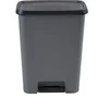 Curver Compatta Contenedor clasificador doble pedal 23 L + 23 L Gris antracita Polipropileno