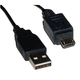 Equip Cable USB 2.0 Tipo A Macho a Micro Tipo B Macho Doble Blindado Negro para Smart Phones Carga y Transferencia de Datos