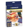 Manley Set de Técnicas Artísticas con Ceras, 42 Piezas Surtidas