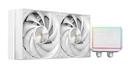 Mars Gaming ML-PROII240W Kit Refrigeración Líquida AIO 240mm Blanco - 2 Ventiladores 120mm PWM, Bomba 4ª Gen, RGB, TDP 450W, Compatible Intel/AMD