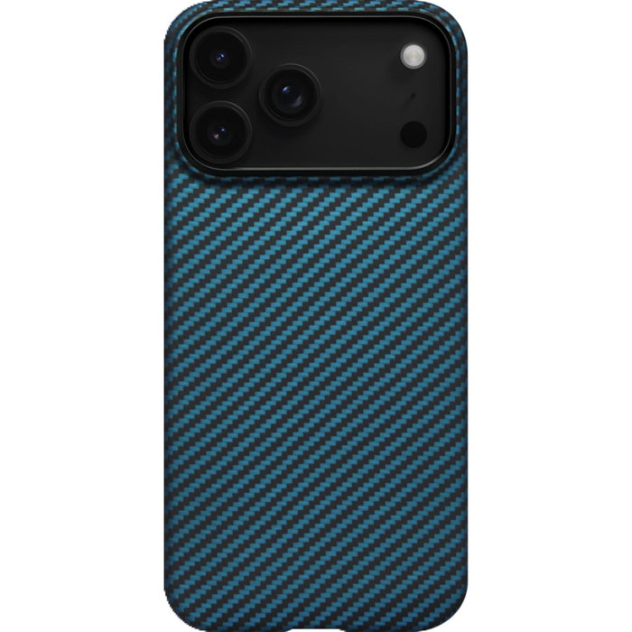 Pitaka Ultra-Slim Case para iPhone 17 Pro Blue/Grey Twill Pitaka Ultra-Slim Case para iPhone 17 Pro Blue/Grey Twill