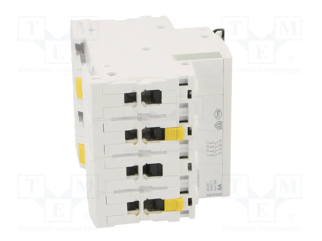 SCHNEIDER ELECTRIC Interruptor magnetotérmico ACTI9 iC60H 4 polos 6A Caract B