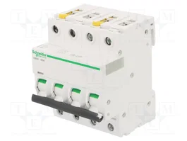 SCHNEIDER ELECTRIC Interruptor magnetotérmico ACTI9 iC60H 4 polos 6A Caract B