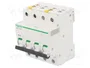 SCHNEIDER ELECTRIC Interruptor magnetotérmico ACTI9 iC60H 4 polos 6A Caract B