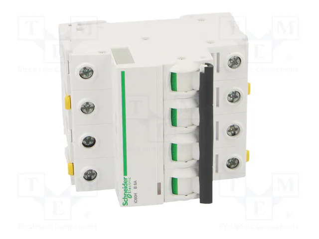SCHNEIDER ELECTRIC Interruptor magnetotérmico ACTI9 iC60H 4 polos 6A Caract B