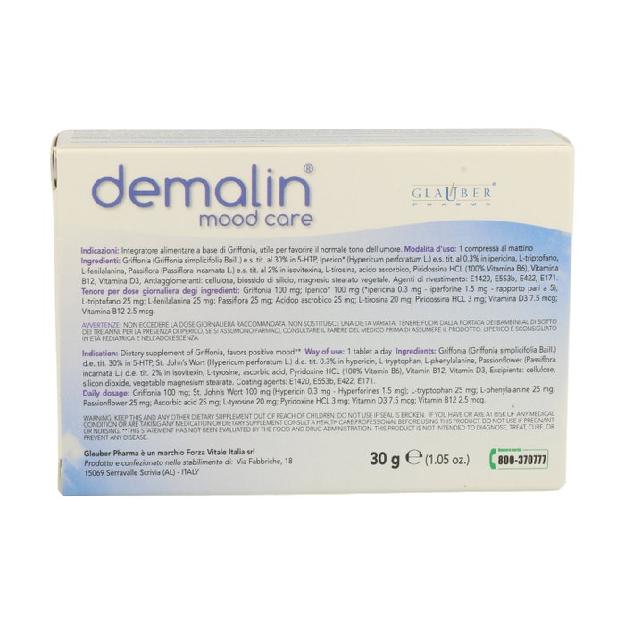 Glauber Pharma Demalin 60 comprimidos Glauber Pharma Demalin 60 comprimidos