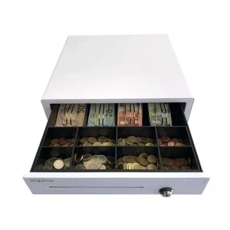 CajÓn portamonedas approx appcash01wh manual y automÁtico blanco