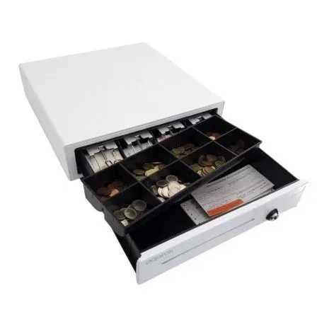 CajÓn portamonedas approx appcash01wh manual y automÁtico blanco