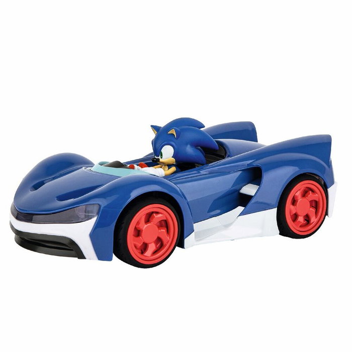 Carrera Coche Radio Control Team Sonic Racing Sonic the Hedgehog Escala 1:18 Frecuencia 2.4GHz Velocidad hasta 9 km/h