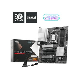 MSI PRO B840-P WIFI, AMD B840, AM5, DDR5, Wi-Fi 7