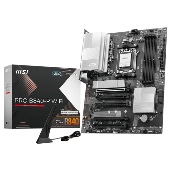 MSI PRO B840-P WIFI AMD B840 ATX DDR5
