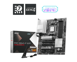 MSI PRO B840-P WiFi Placa Base AMD B840 Zócalo AM5 ATX DDR5 M.2 Wi-Fi 7