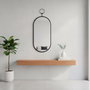 MAX HOME Espejo de Pared Metal OV