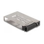 DeLOCK Estante móvil de bahía delgada para 2 x 2.5 pulgadas U.2 NVMe SSD, Negro