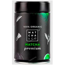 MATCHA & CO Té Matcha Ceremonial Premium 80Gr Ecológico Uji Kioto Japón Antioxidantes Vegano Sin Gluten