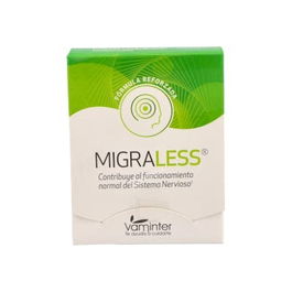Vaminter Migraless 30 Cápsulas - Nutracéutico para Migrañas, Dolores de Cabeza y Sistema Nervioso
