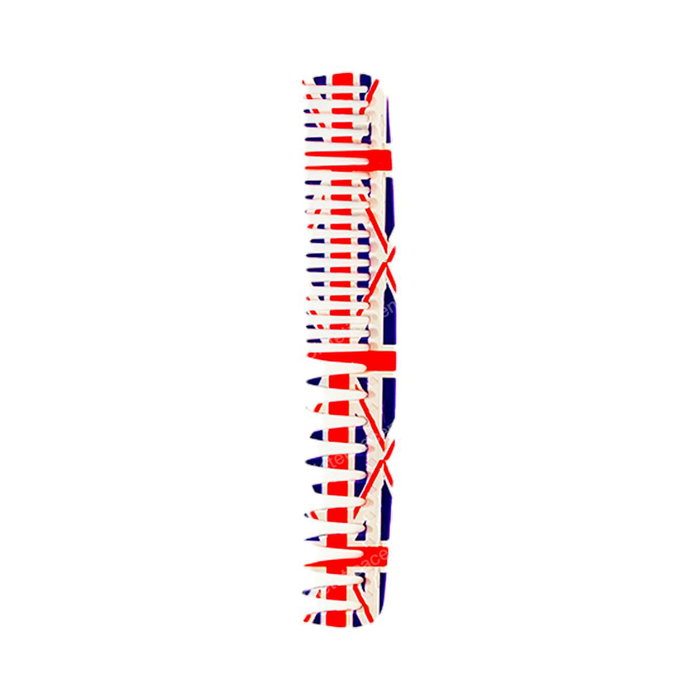 Zzmen Peine Doble Batidor Union Jack Line Nº2