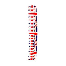 Zzmen Peine Doble Batidor Union Jack Line Nº2