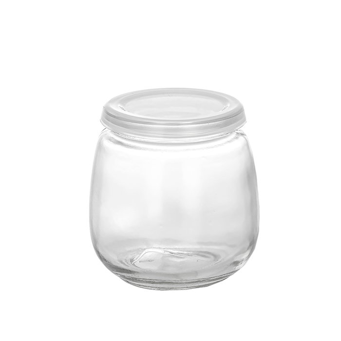 Inde Tarro Vidrio Postre 300 ml con Tapa de Plástico Mediterraneo (24 Unidades) Inde Tarro Vidrio Postre 300 ml con Tapa de Plástico Mediterraneo (24 Unidades)