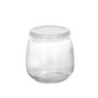 Inde Tarro Vidrio Postre 300 ml con Tapa de Plástico Mediterraneo (24 Unidades)