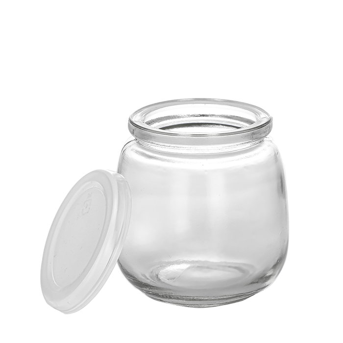 Inde Tarro Vidrio Postre 300 ml con Tapa de Plástico Mediterraneo (24 Unidades) Inde Tarro Vidrio Postre 300 ml con Tapa de Plástico Mediterraneo (24 Unidades)